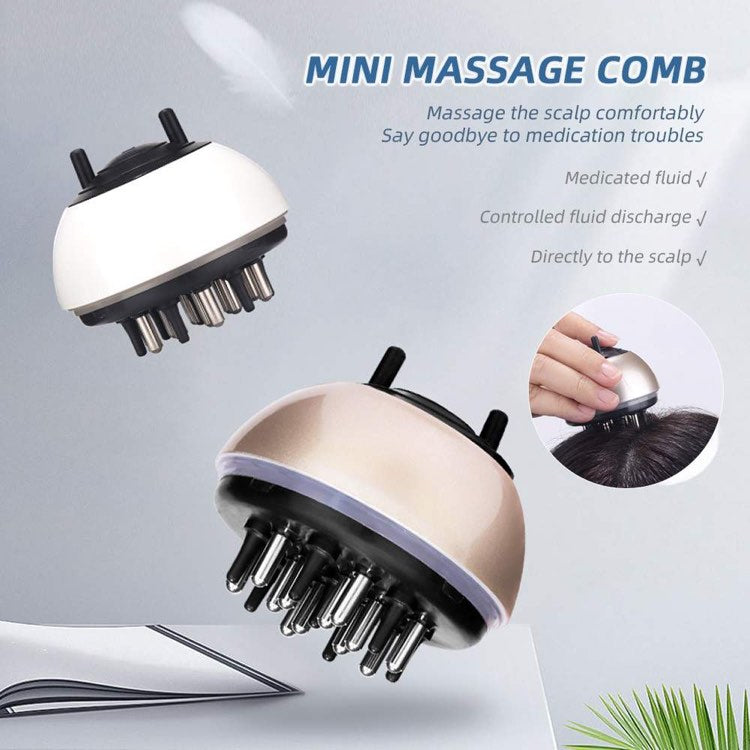 Mini-massage comb