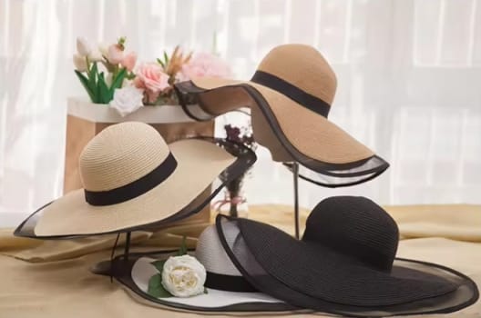 Women beach sun hat