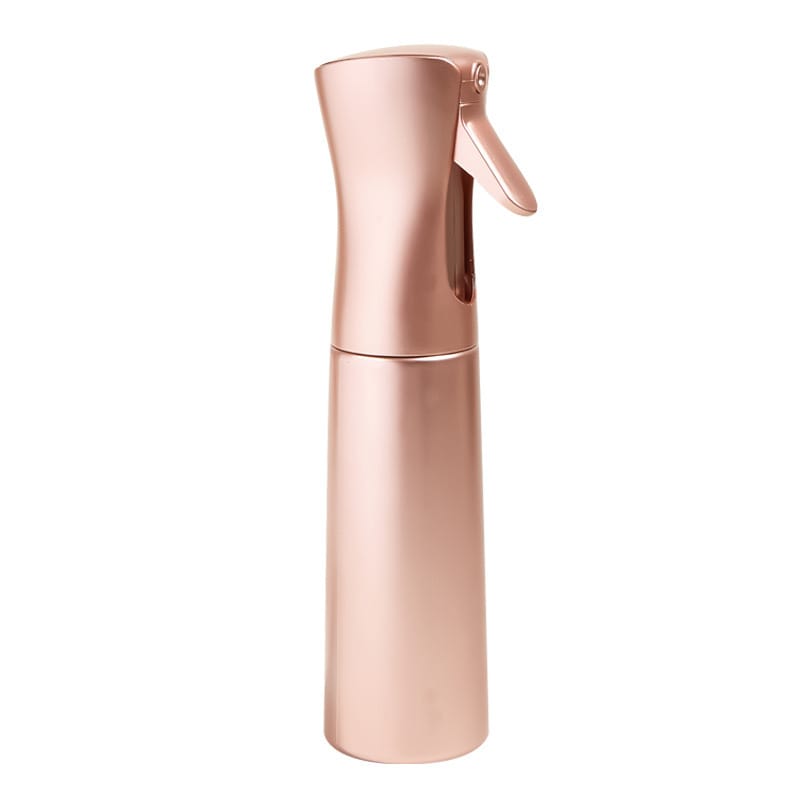 Empty Ultra Fine Plastic Water Sprayer – For Hairstyling, Cleaning, Salons, Plants, Essential Oil Scents & More - Rose Gold