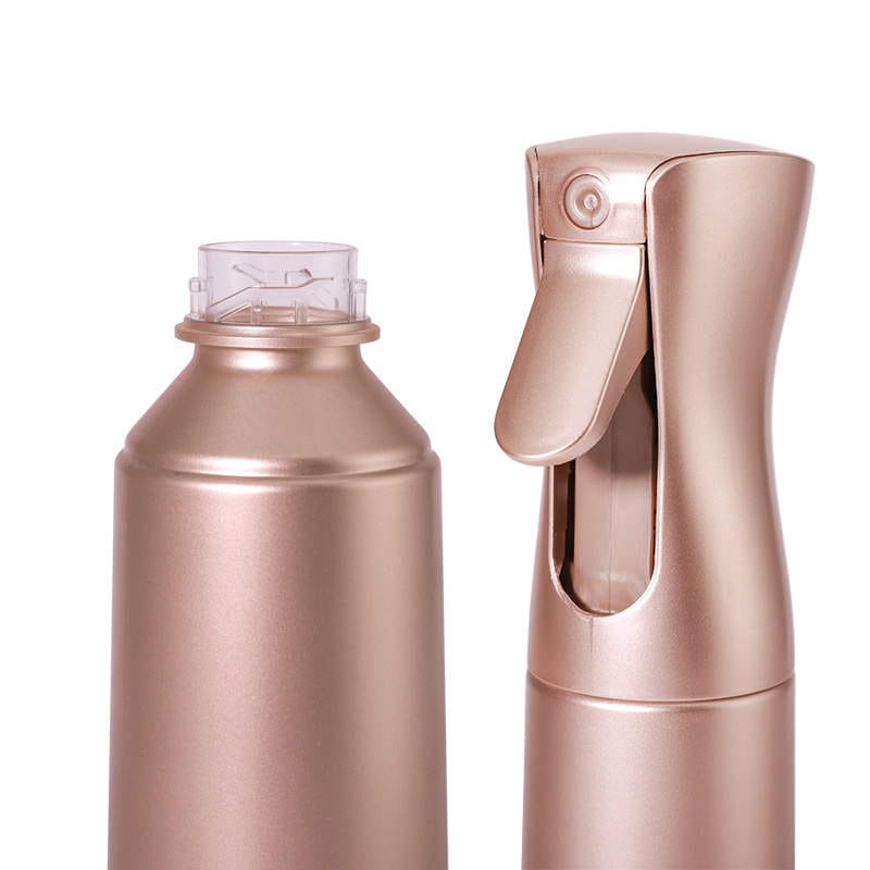 Empty Ultra Fine Plastic Water Sprayer – For Hairstyling, Cleaning, Salons, Plants, Essential Oil Scents & More - Rose Gold